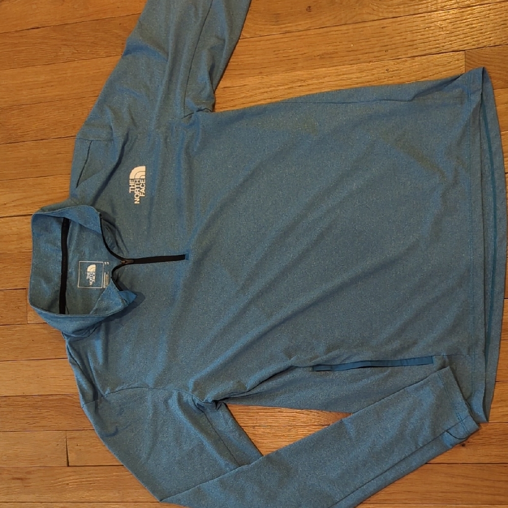 The North Face Heather Blue Pullover